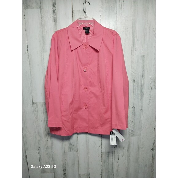 R.Q.T. Woman Bold And Basic Jacket Size 3X Peach NWT - Picture 1 of 8